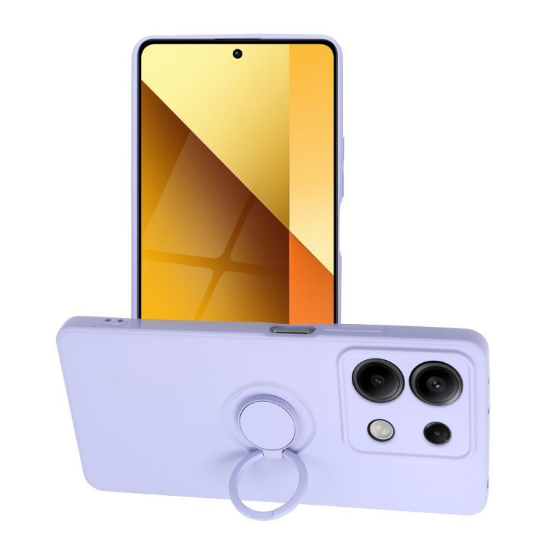 XIAOMI Redmi Note 13 5G Case Silicone ring Violet