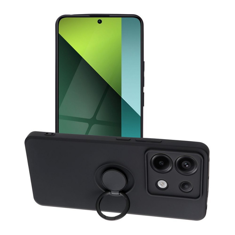 XIAOMI Redmi Note 13 Pro 5G Case Silicone ring Black