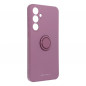Samsung Galaxy A55 Case Roar Amber Purple