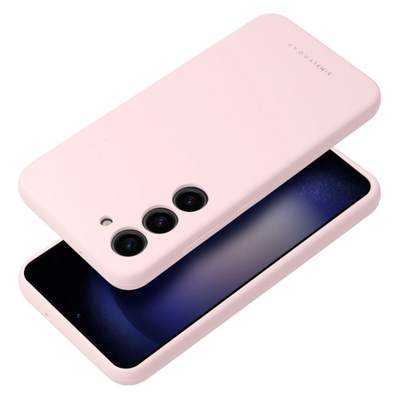 Samsung Galaxy A55 Case Roar Cloud-Skin Light pink