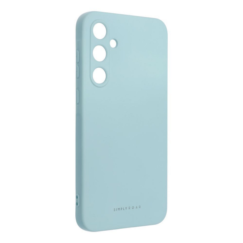 Samsung Galaxy A35 Case Roar Space Monochrome, Elegant  Sky Blue