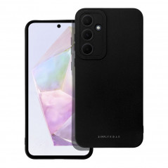 Samsung Galaxy A35 Case Roar Luna Monochrome, Stylish, An aesthetic accessory  Black
