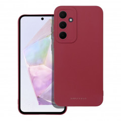 Samsung Galaxy A35 Case Roar Luna Monochrome, Stylish, An aesthetic accessory  Red