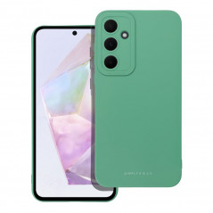 Samsung Galaxy A35 Case Roar Luna Monochrome, Stylish, An aesthetic accessory  Green