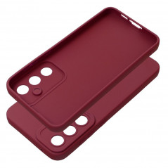 Samsung Galaxy A55 Case Roar Luna Monochrome, Stylish, An aesthetic accessory  Red