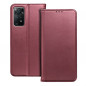 Realme Note 50 Wallet Cases Smart Magneto book Burgundy