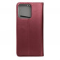 Realme Note 50 Wallet Cases Smart Magneto book Burgundy