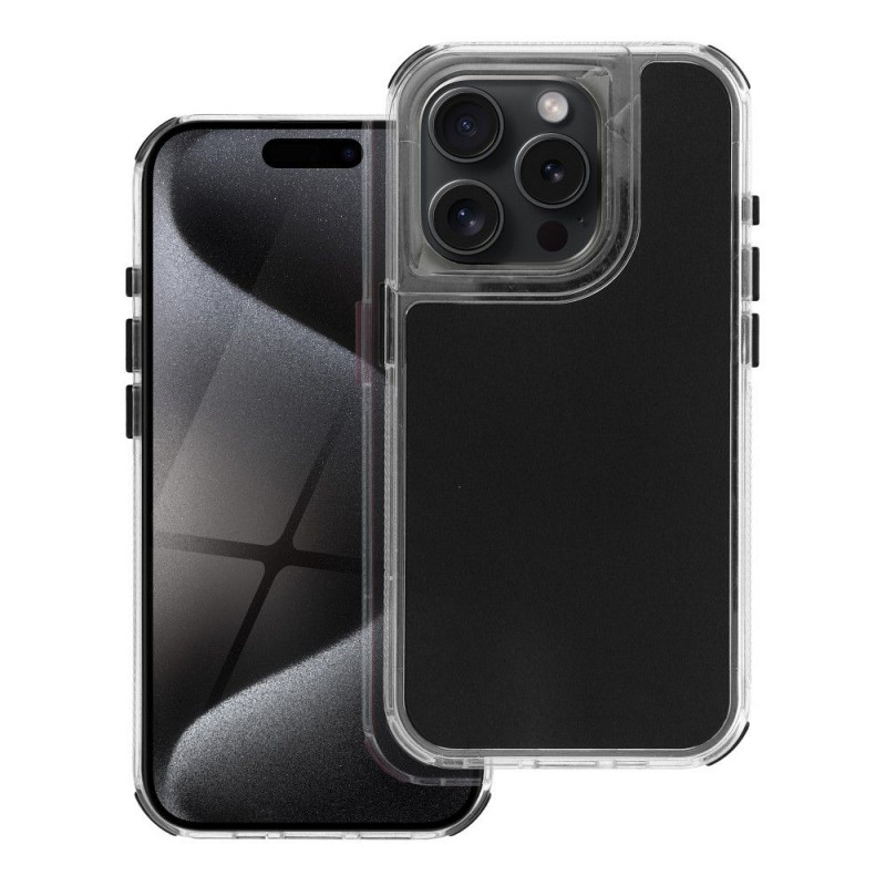 Apple iPhone 15 Pro Case MATRIX Black