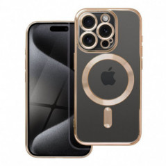 Apple iPhone 15 Pro Case Electro Mag MagSAFE  Gold