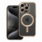 Apple iPhone 15 Pro Case Electro Mag MagSAFE  Gold