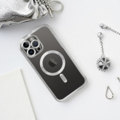 Apple iPhone 12 Pro Max Case Electro Mag MagSAFE  Silver