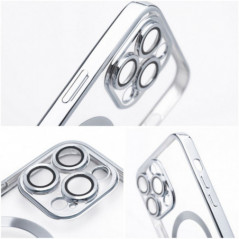 Apple iPhone 12 Pro Max Case Electro Mag MagSAFE  Silver
