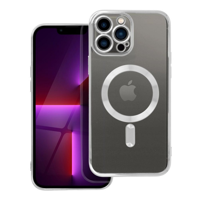 Apple iPhone 13 Pro Max Case Electro Mag MagSAFE  Silver