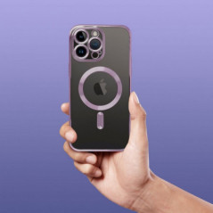 Apple iPhone 12 Pro Case Electro Mag MagSAFE  Deep purple
