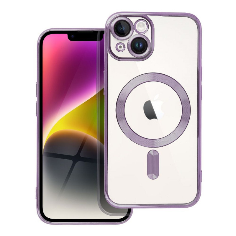 Apple iPhone 14 Case Electro Mag MagSAFE  Deep purple