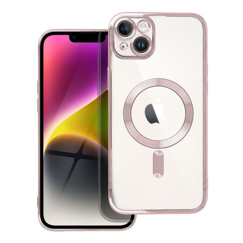 Apple iPhone 14 Plus Case Electro Mag MagSAFE  Rose gold