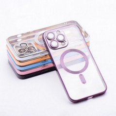 Apple iPhone 15 Case Electro Mag MagSAFE  Deep purple