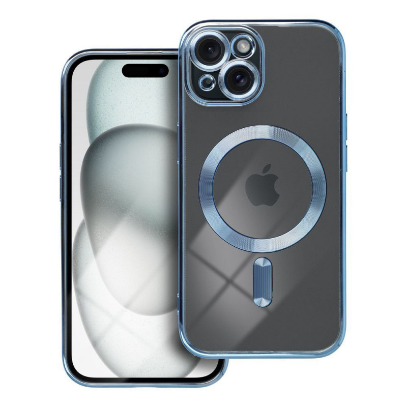 Apple iPhone 15 Case Electro Mag MagSAFE  Blue