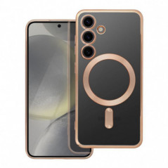 Samsung Galaxy S24 Case Electro Mag MagSAFE  Gold