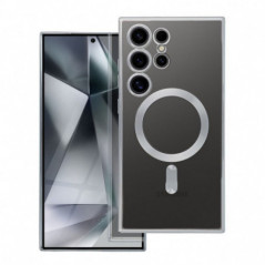 Samsung Galaxy S24 ULTRA Case Electro Mag MagSAFE  Silver