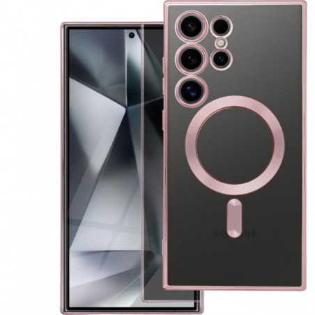 Samsung Galaxy A35 Case Electro Mag MagSAFE  Rose gold
