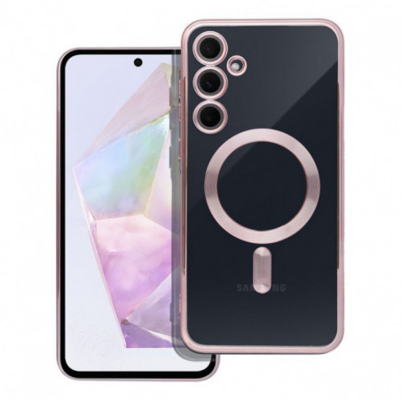 Samsung Galaxy A35 Case Electro Mag MagSAFE  Rose gold