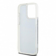 Apple iPhone 13 Pro Max Case DKNY Liquid Glitters Arch Logo Black