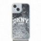 Apple iPhone 14 Case DKNY Liquid Glitters Arch Logo Black