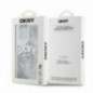 Apple iPhone 15 Pro Max Case DKNY Liquid Glitters Arch Logo White