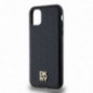 Apple iPhone 11 Case DKNY Pu Repeat Pattern Stack Logo MagSAFE  Black