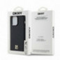 Apple iPhone 13 Pro Max Case DKNY Pu Repeat Pattern Stack Logo MagSAFE  Black