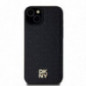 Apple iPhone 15 Case DKNY Pu Repeat Pattern Stack Logo MagSAFE  Black