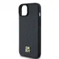 Apple iPhone 15 Case DKNY Pu Repeat Pattern Stack Logo MagSAFE  Black
