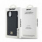 Apple iPhone 15 Case DKNY Pu Repeat Pattern Stack Logo MagSAFE  Black