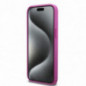 Apple iPhone 15 Pro Max Case DKNY Pu Repeat Pattern Stack Logo MagSAFE  Pink