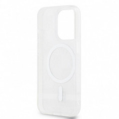 Apple iPhone 13 Pro Max Case DKNY Checkered Pattern Printed Stripes MagSAFE  Beige