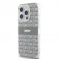 Apple iPhone 15 Pro Max Case DKNY Repeat Texture Pattern Stripe MagSAFE  Beige