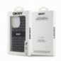 Apple iPhone 13 Pro Case DKNY Repeat Texture Pattern Stripe MagSAFE  Black