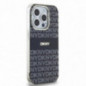 Apple iPhone 13 Pro Max Case DKNY Repeat Texture Pattern Stripe MagSAFE  Black