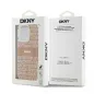 Apple iPhone 13 Pro Case DKNY Repeat Texture Pattern Stripe MagSAFE  Pink