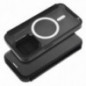 Apple iPhone 16 Pro Wallet Cases Smart Mag Book Elegant  MagSAFE  Black