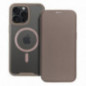 Apple iPhone 16 Pro Max Wallet Cases Smart Mag Book Elegant  MagSAFE  Titanium