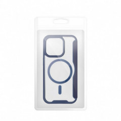 Apple iPhone 16 Wallet Cases Smart Mag Book Elegant  MagSAFE  Blue