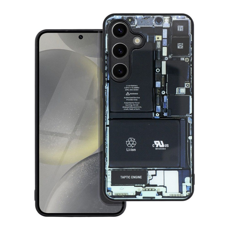 Samsung Galaxy A55 Case Tech Black