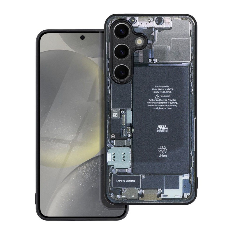 Samsung Galaxy A15 LTE Case Tech Black
