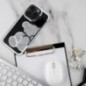 Apple iPhone 15 Pro Case Teddy bear Silver