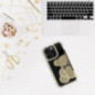 Apple iPhone 15 Pro Case Teddy bear Gold