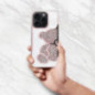 Apple iPhone 15 Pro Case Teddy bear Pink