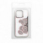 Apple iPhone 15 Pro Case Teddy bear Pink