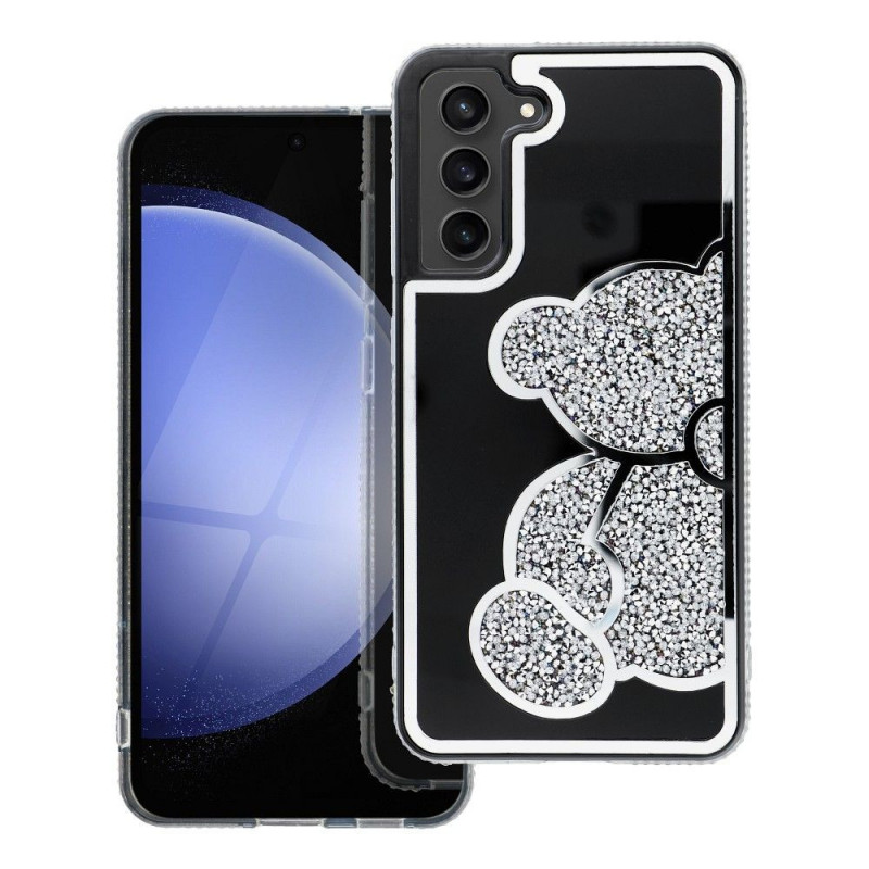 Samsung Galaxy S20 FE Case Teddy bear Silver